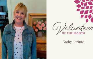 Kathy Lozinto Volunteer of the Month