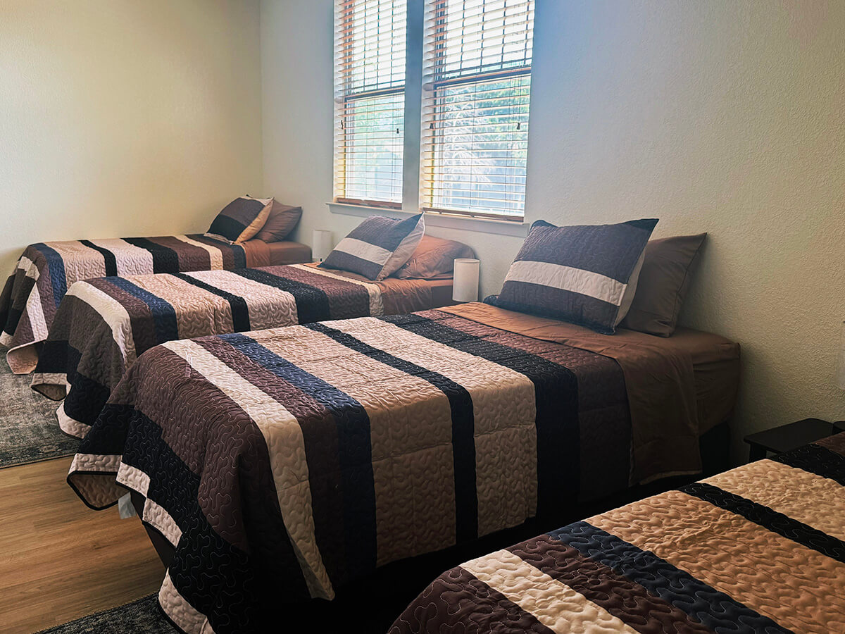 Moser Men's House | A Recovery Community for Alcoholism at The Magdalen House Four Women Meditation Brick Wall